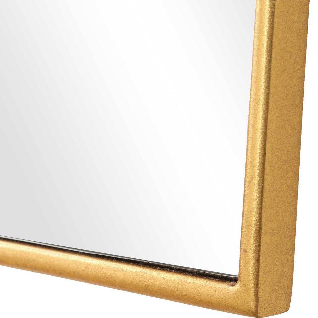 Demure Antique Gold Mirror