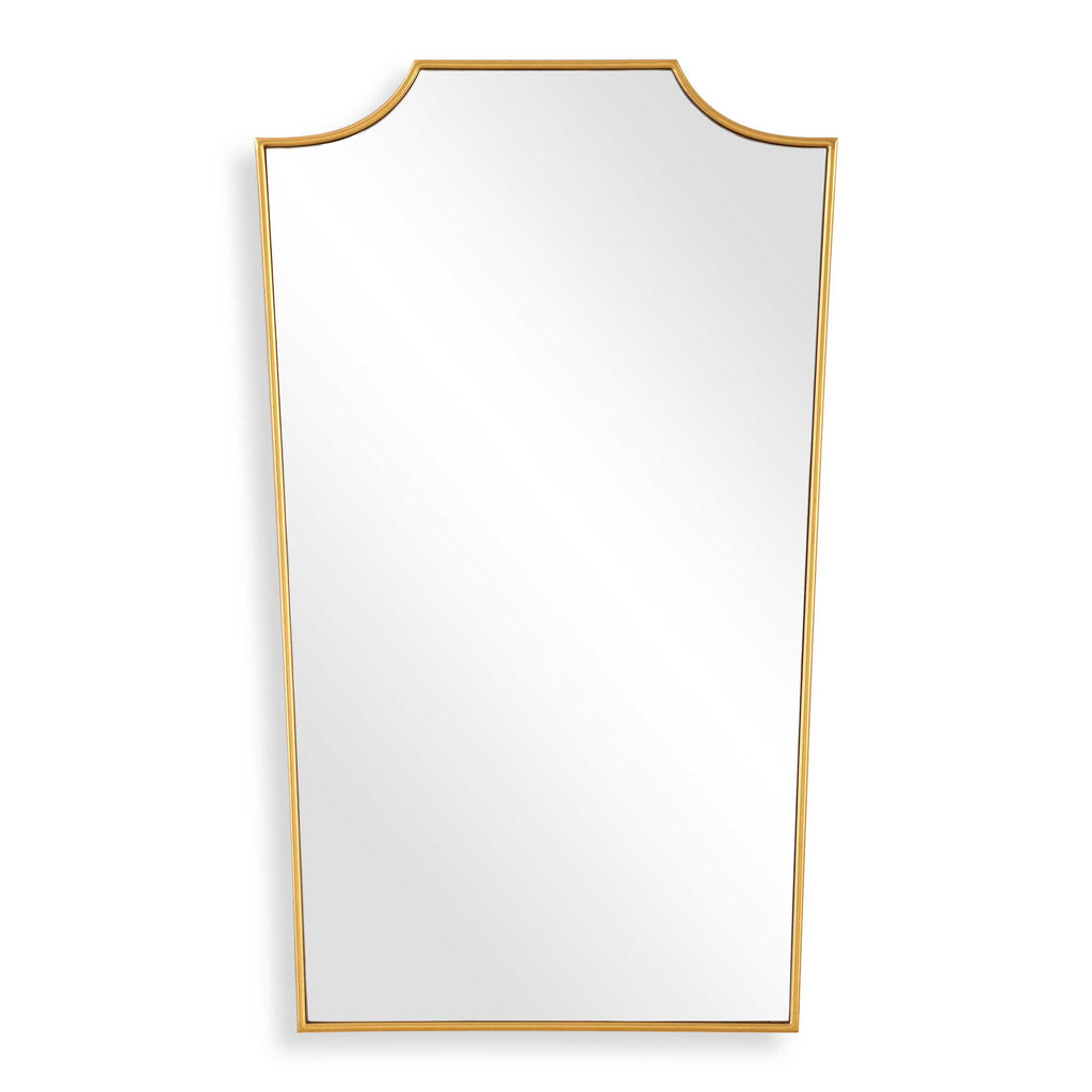 Demure Antique Gold Mirror