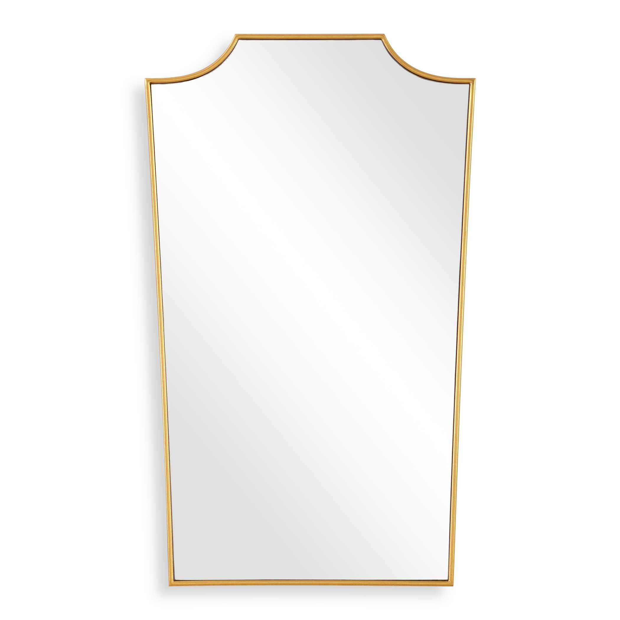 Demure Antique Gold Mirror