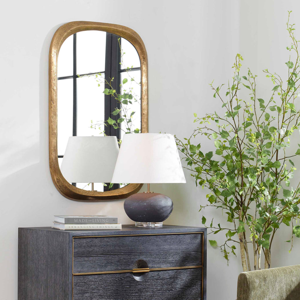 Malone Brass Mirror