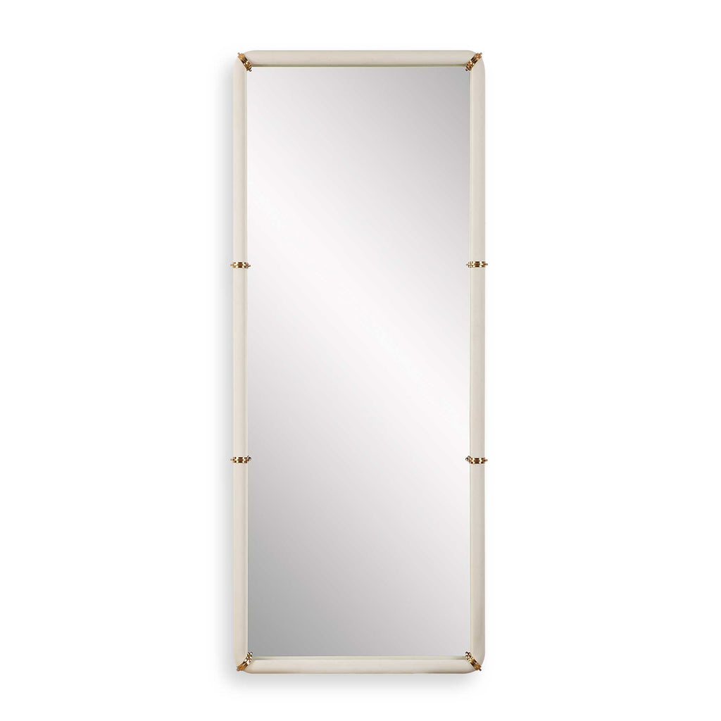 Cyprus White Dressing Mirror