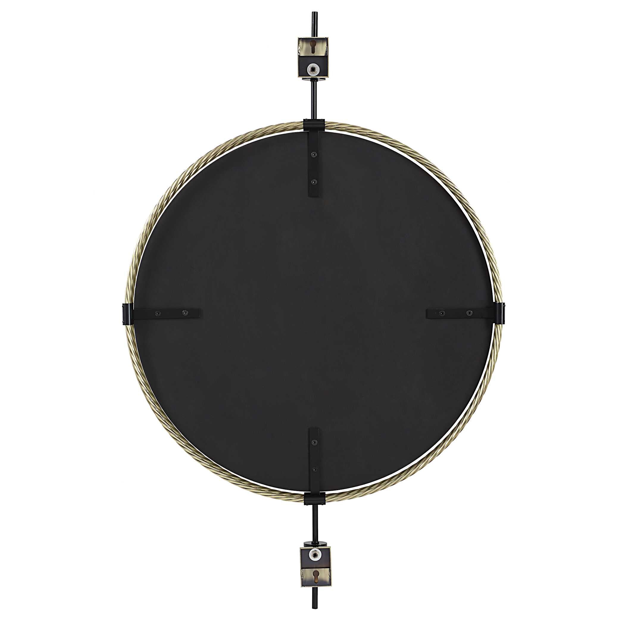 Guardrail Round Mirror