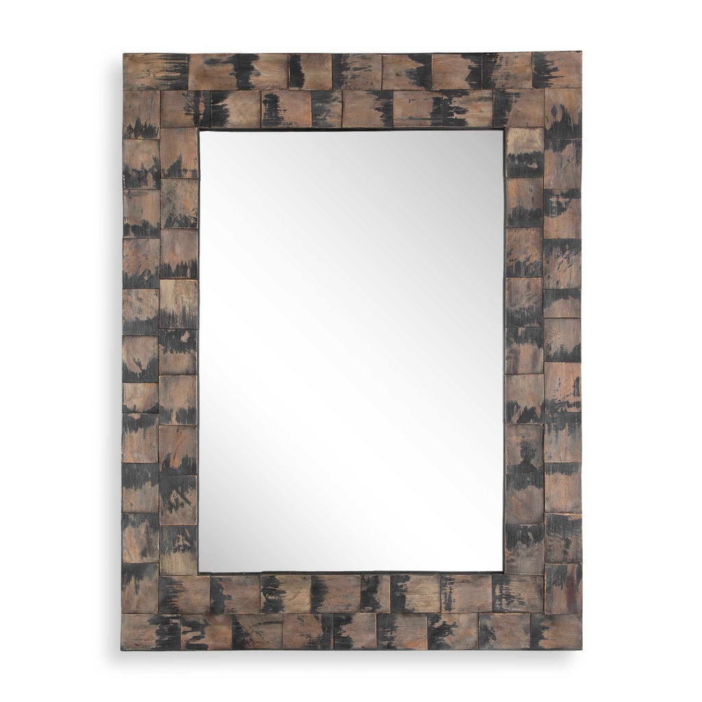 Burke Wooden Mirror