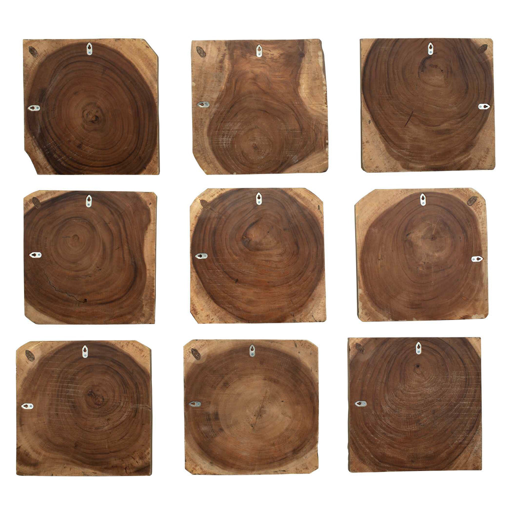 Ignite Wood Wall Decor Set/9