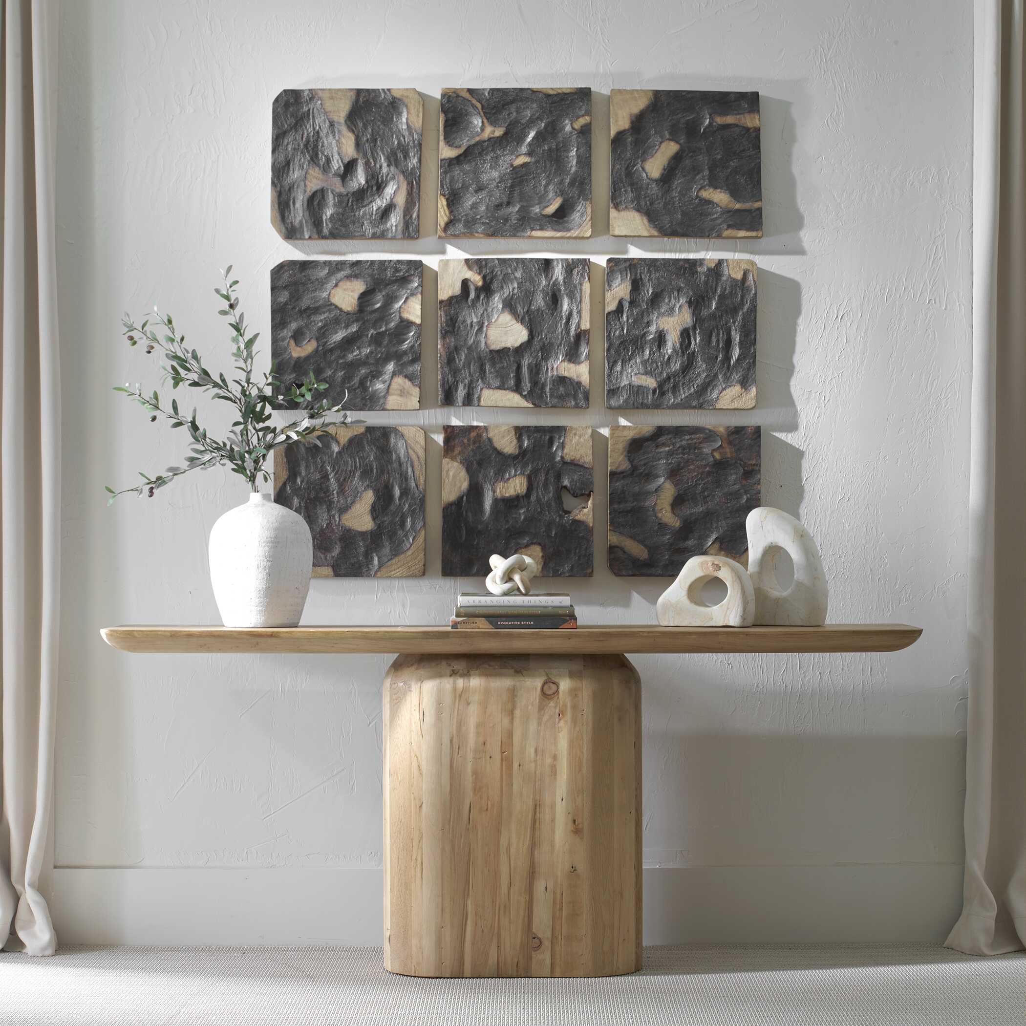 Ignite Wood Wall Decor Set/9