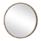 Odeon Shell Inlay Round Mirror