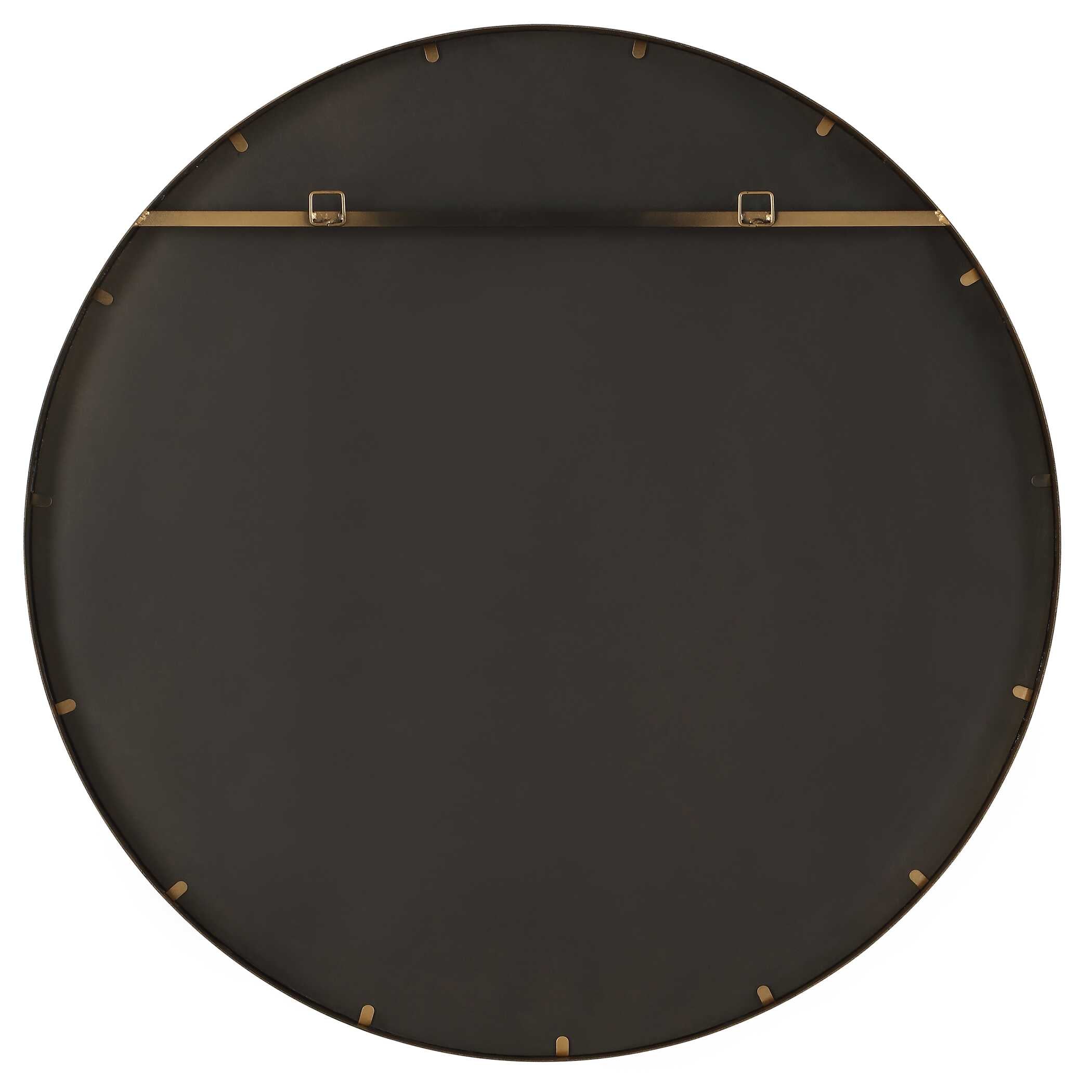 Odeon Shell Inlay Round Mirror