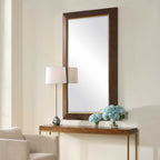 Matheson Rectangular Walnut Mirror