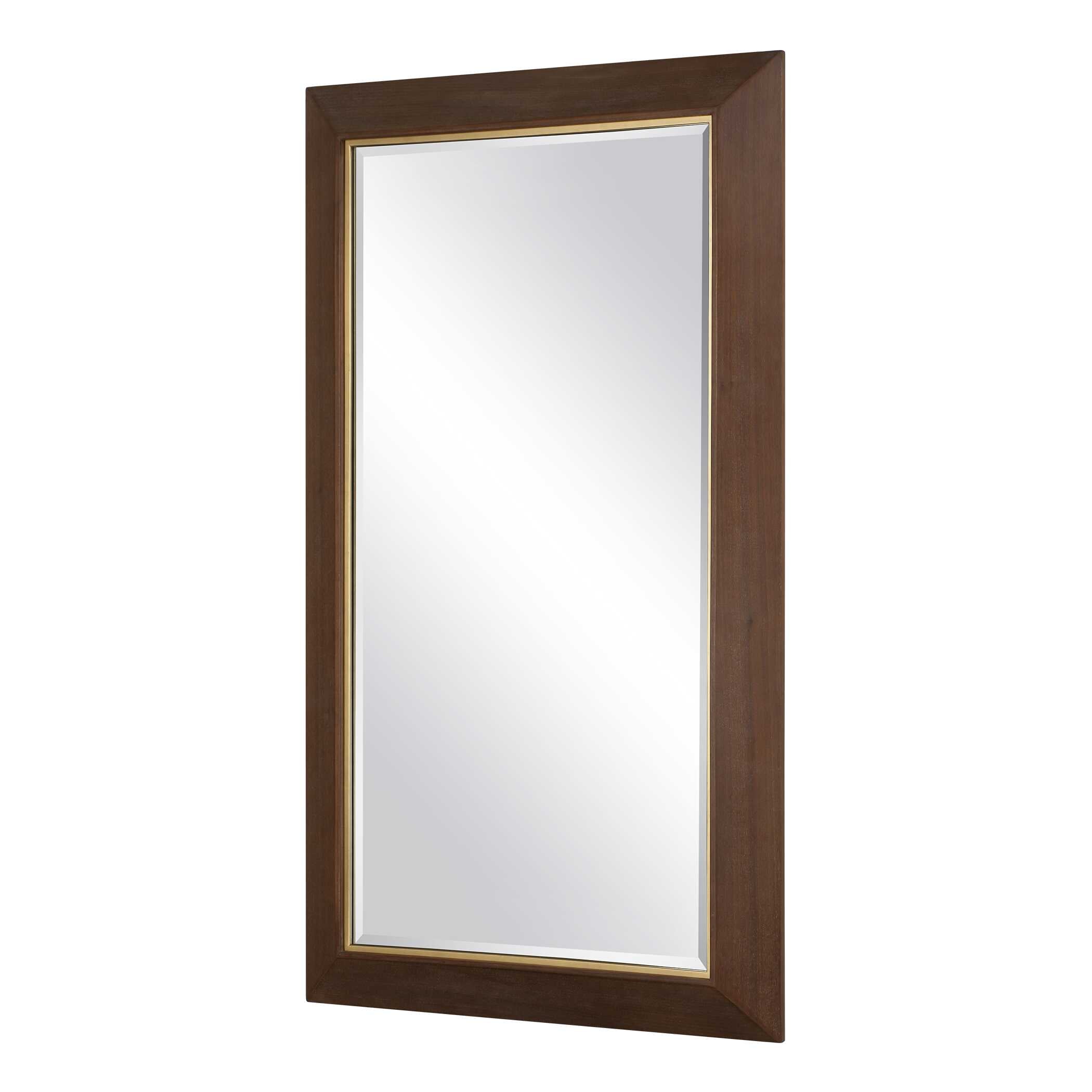 Matheson Rectangular Walnut Mirror