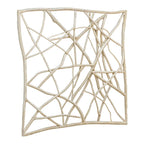 Tangled Up Outdoor Teak Wall Decor