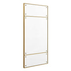 Wrenton Brass Rectangular Mirror