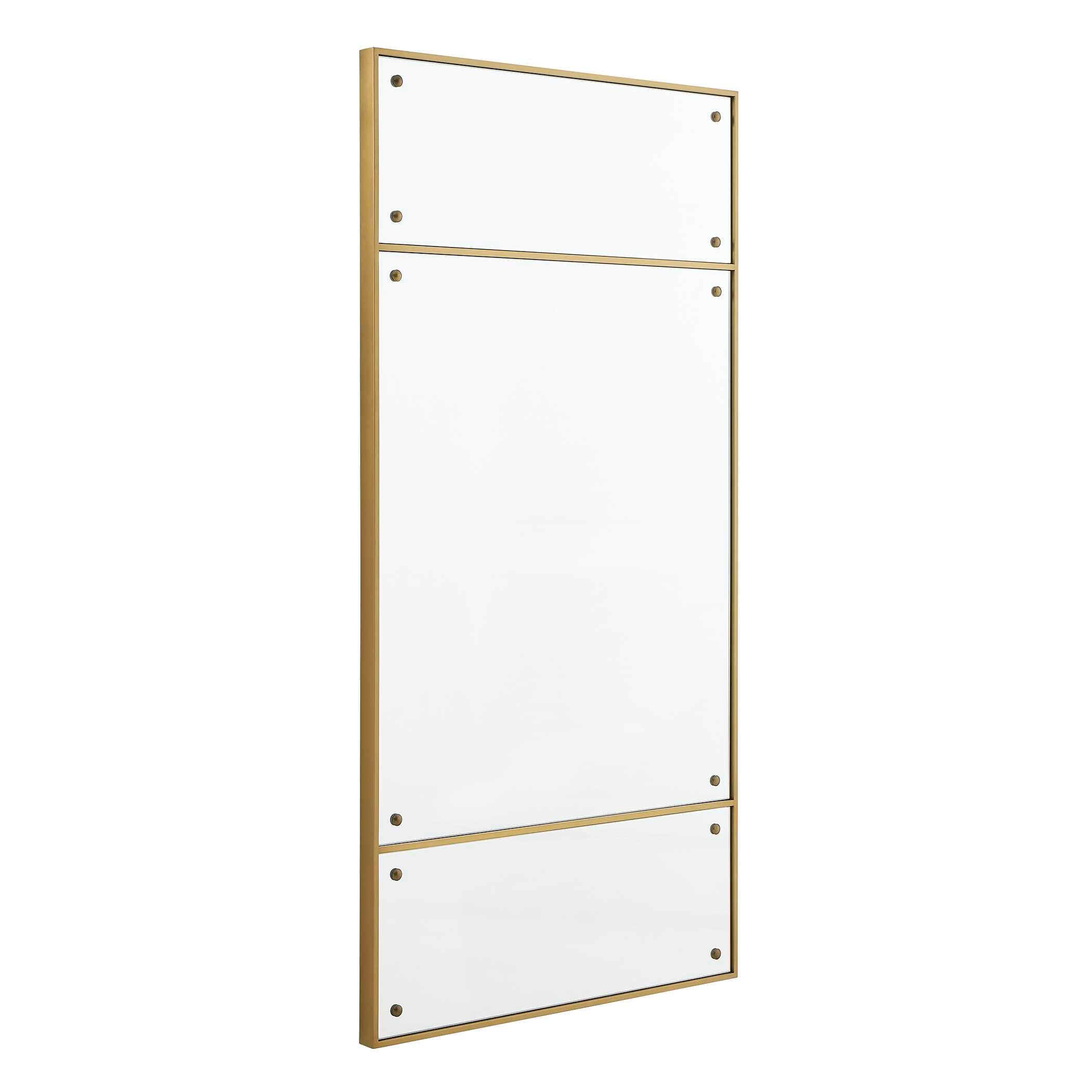Wrenton Brass Rectangular Mirror