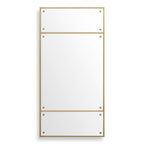 Wrenton Brass Rectangular Mirror
