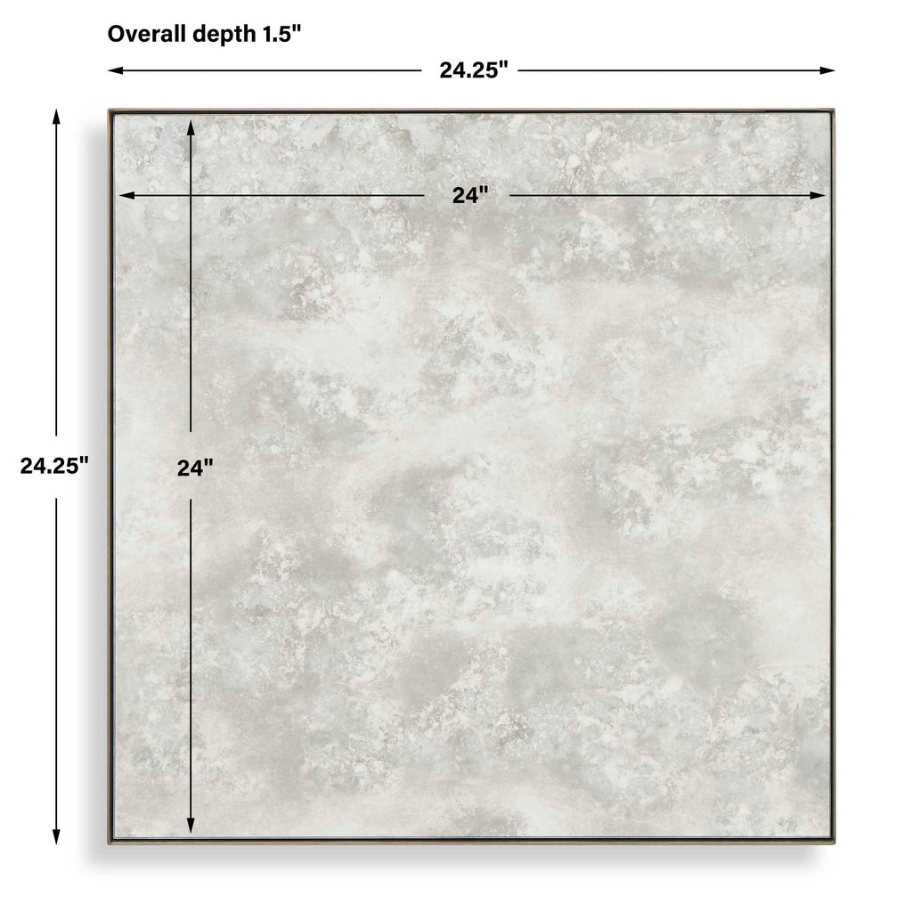 Fredric Square Antique Mirror