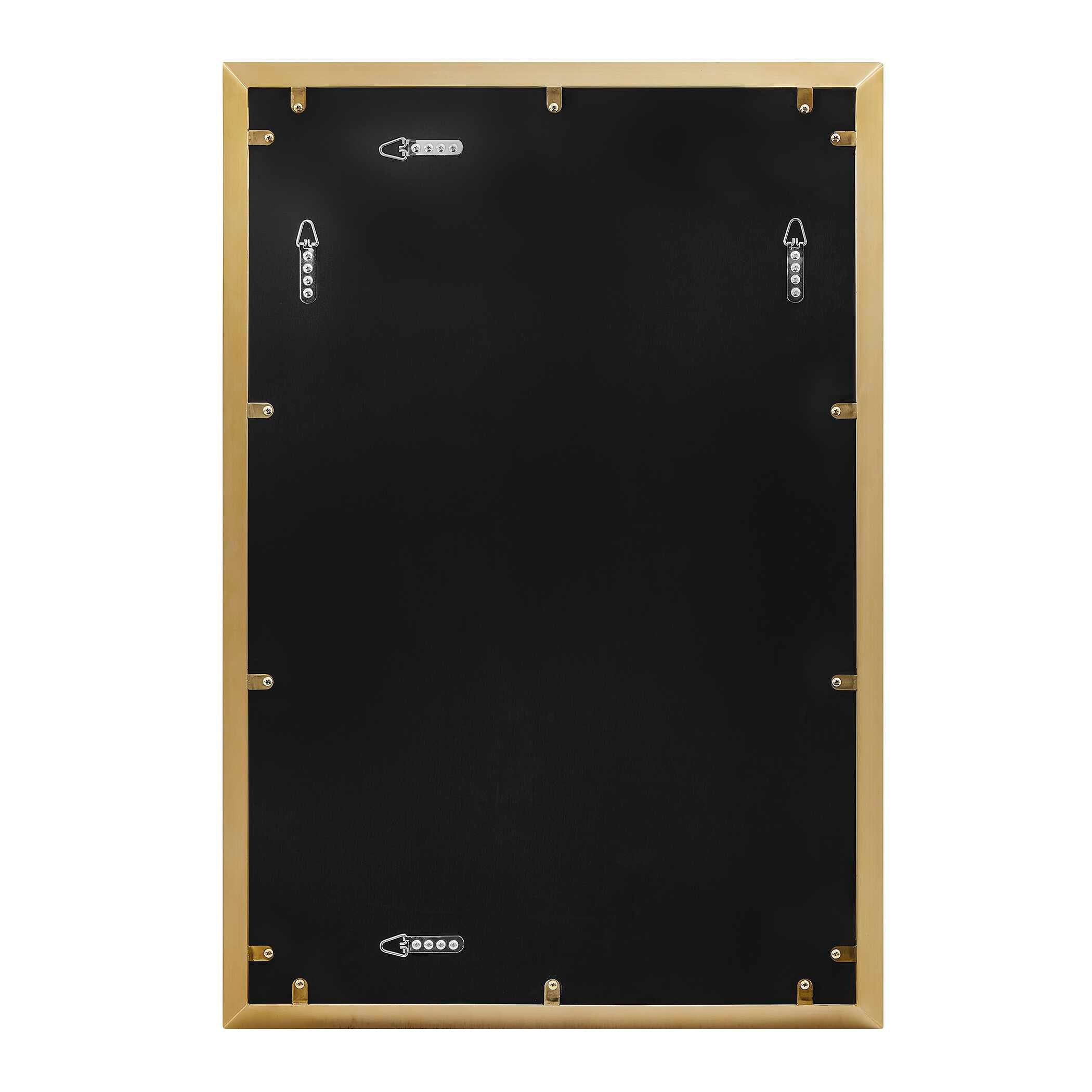 Heisler Brass Mirror