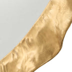 Haya Round Gold Mirror