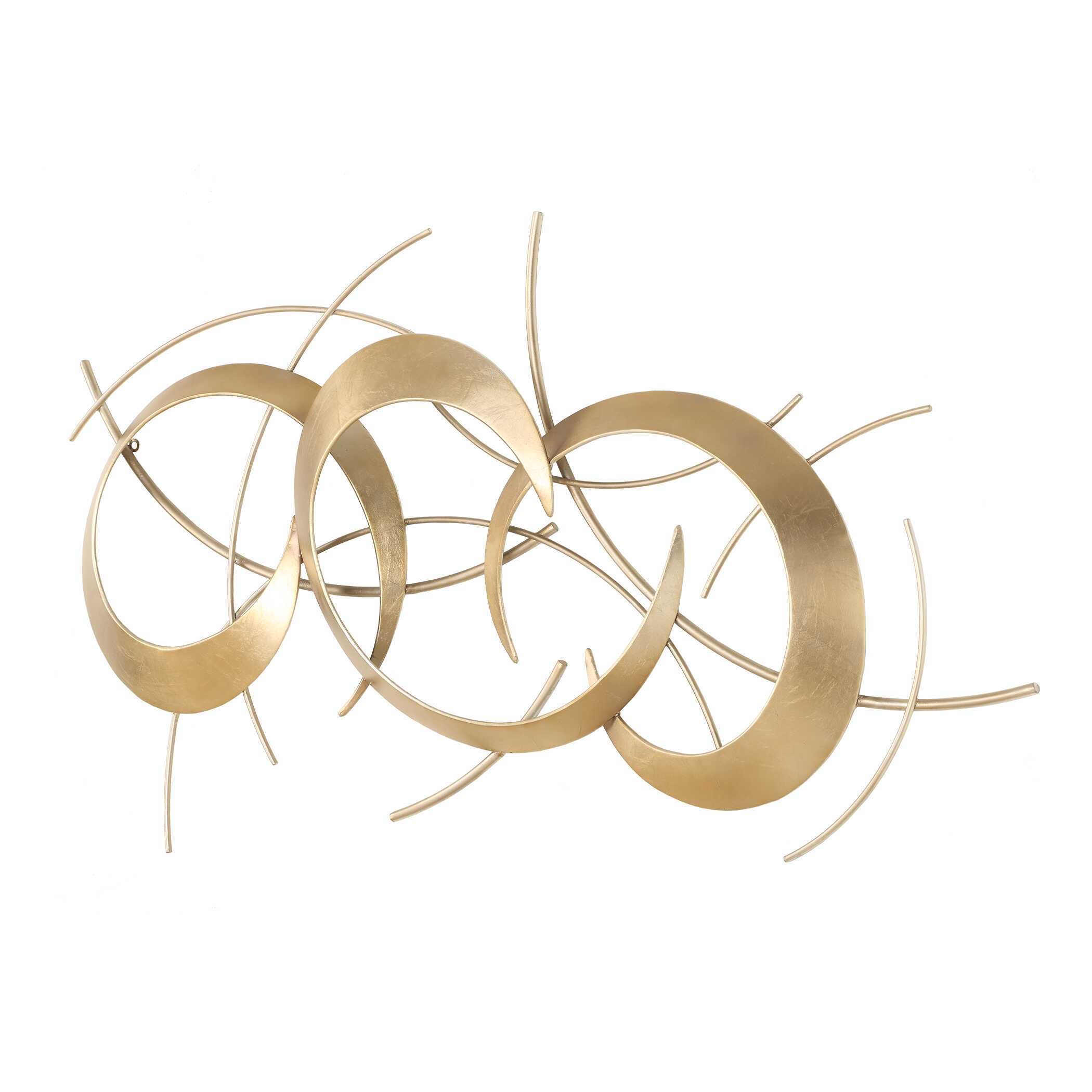 Motivate Gold Wall Decor