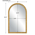 Dandridge Gold Arch Mirror