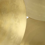 Cymbalic Round Brass Wall Decor Set/3