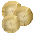 Cymbalic Round Brass Wall Decor Set/3
