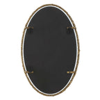 Twisted Branch Oval Mirror
