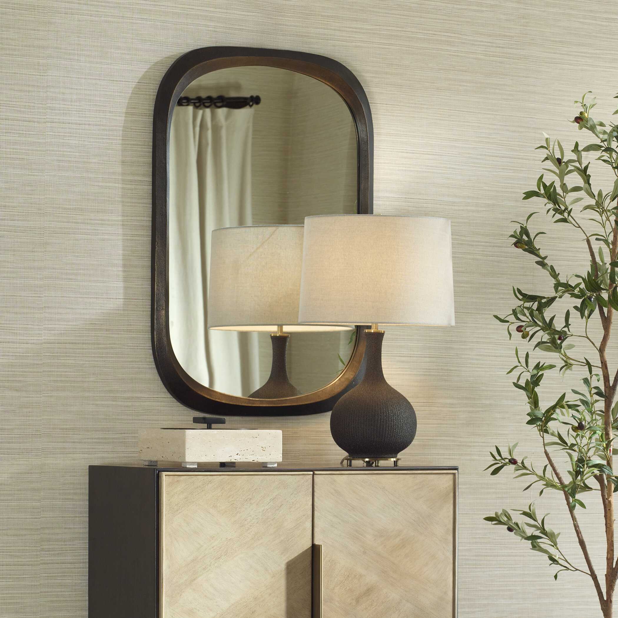 Malone Bronze Mirror