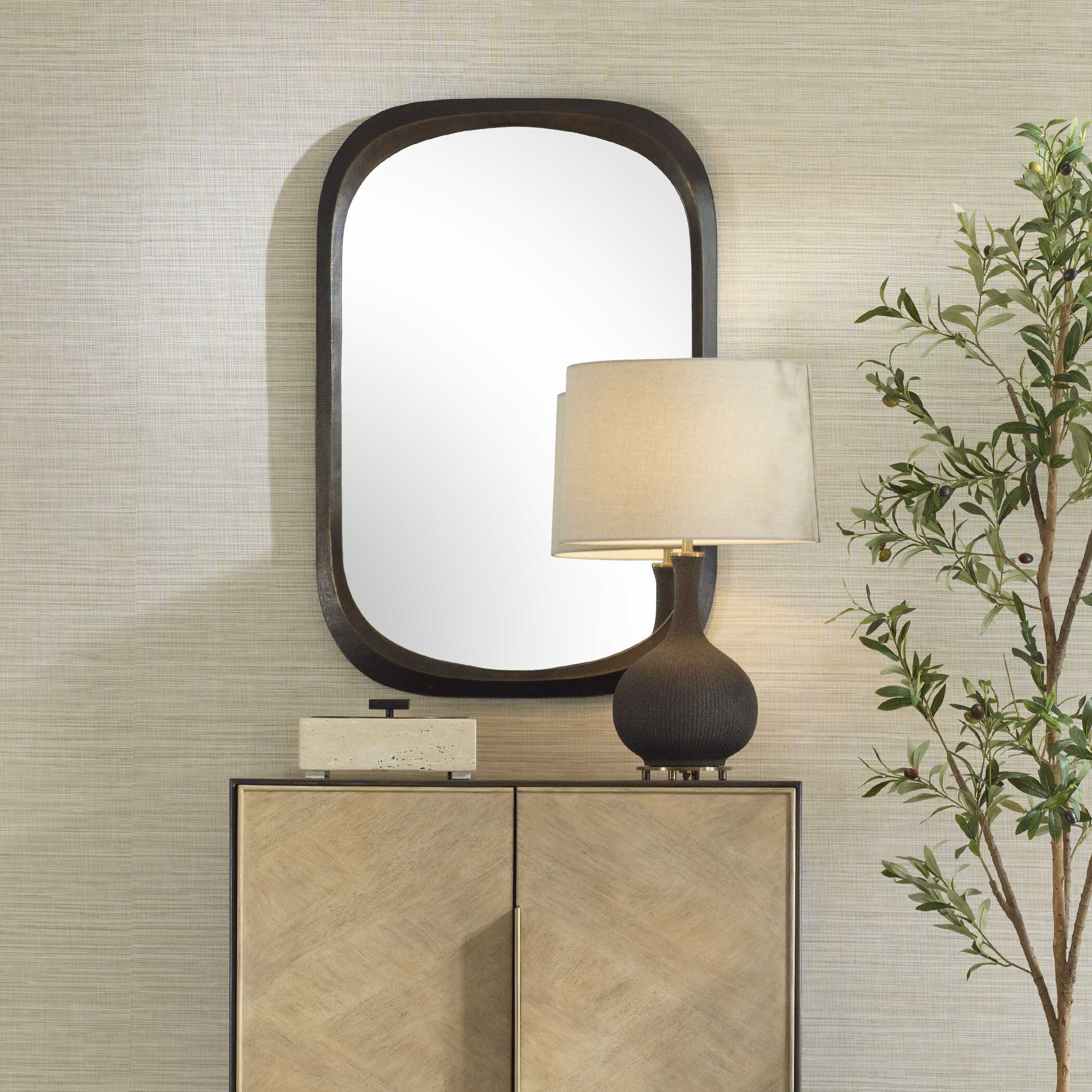 Malone Bronze Mirror