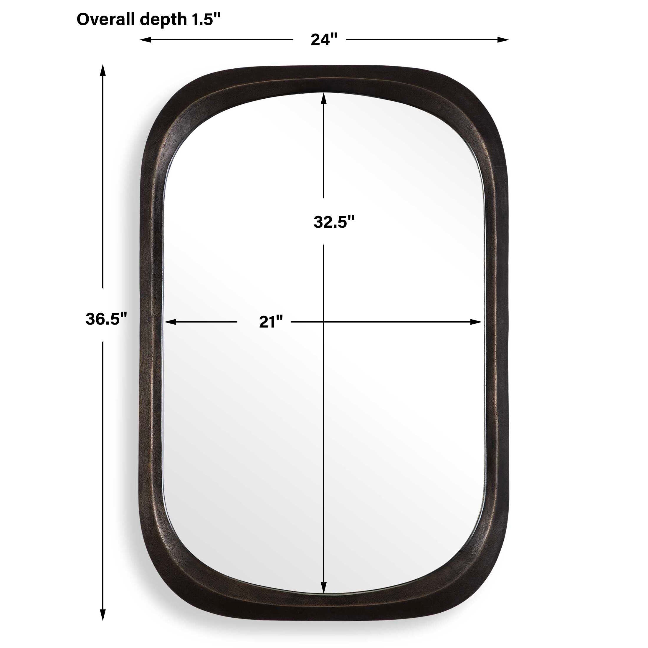 Malone Bronze Mirror