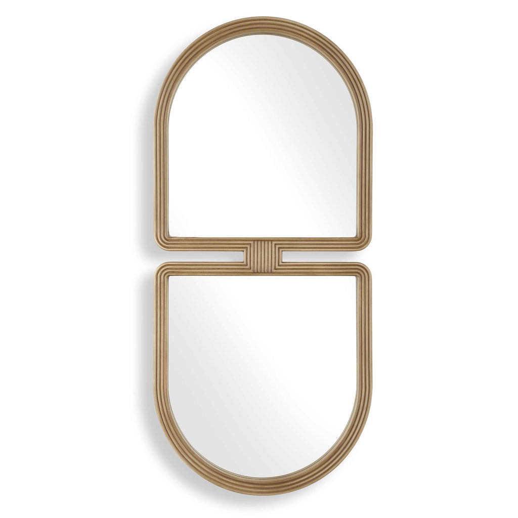 Jacques Art Deco Gold Mirror