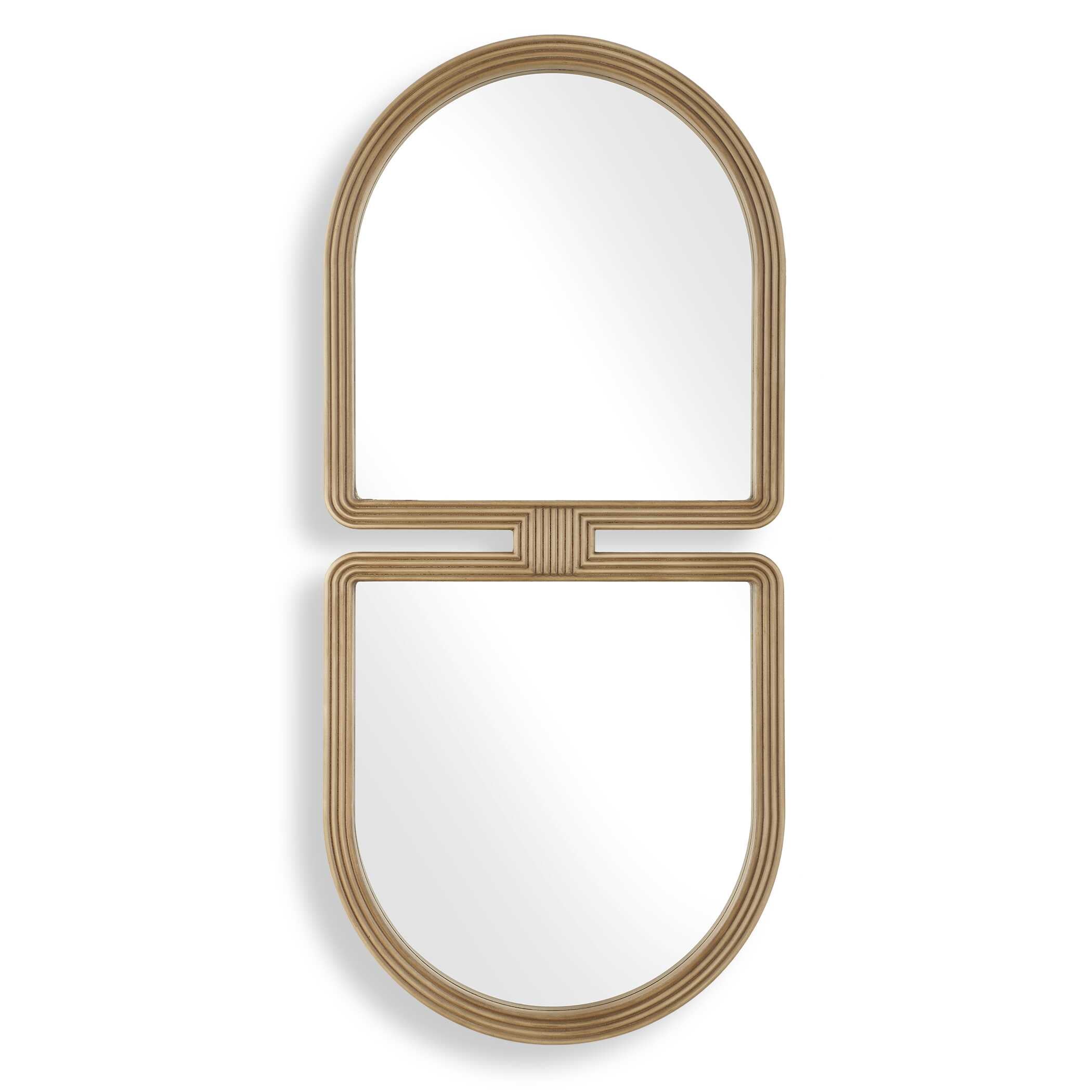 Jacques Art Deco Gold Mirror