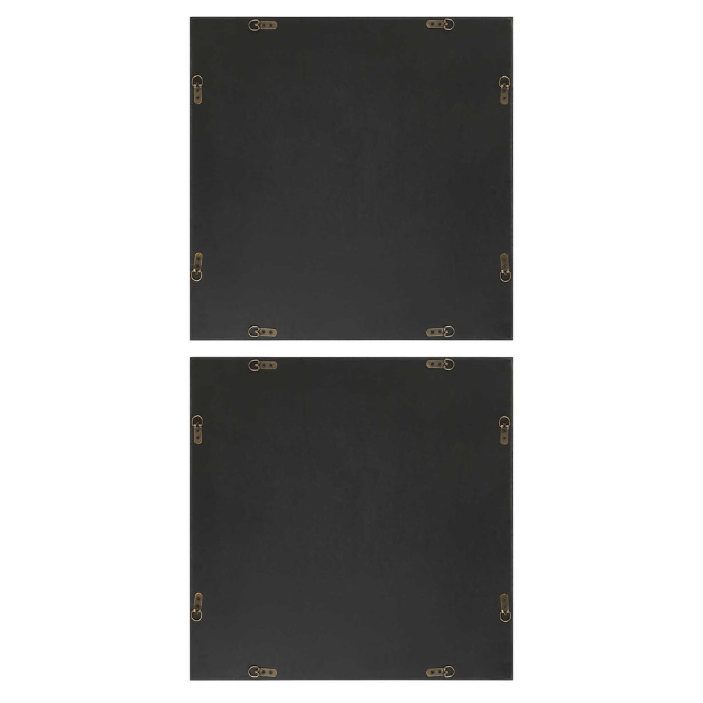 Joel Modern Wood Wall Art Set/2