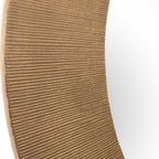 Tano Antique Brass Round Mirror