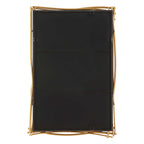 Curved Branches Gold Mirror