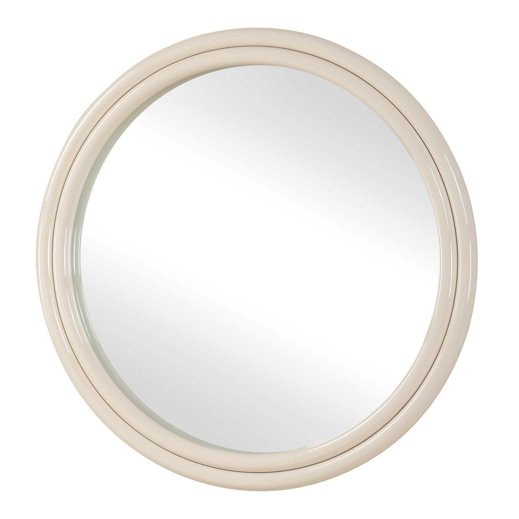 Florian Warm White Round Mirror