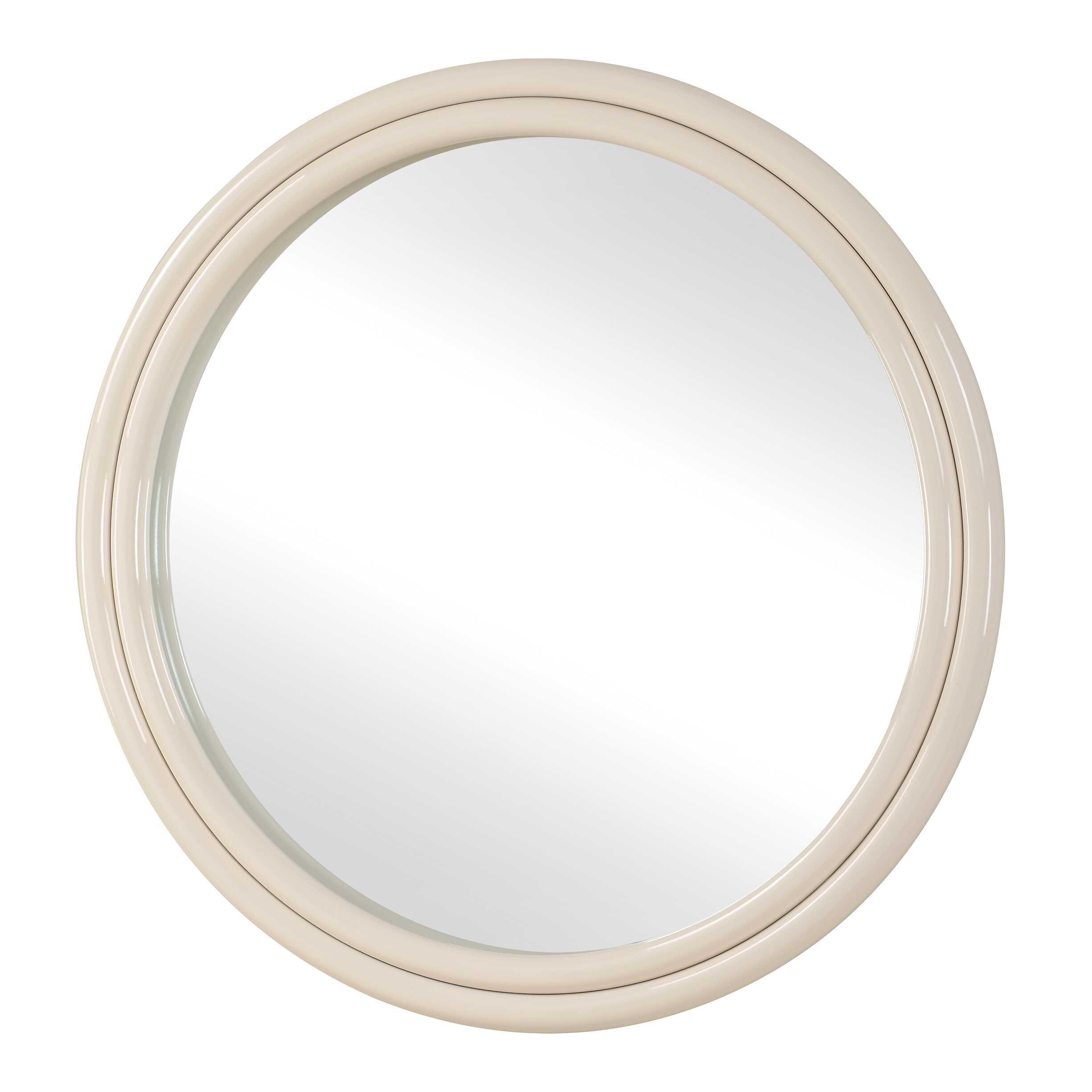 Florian Warm White Round Mirror