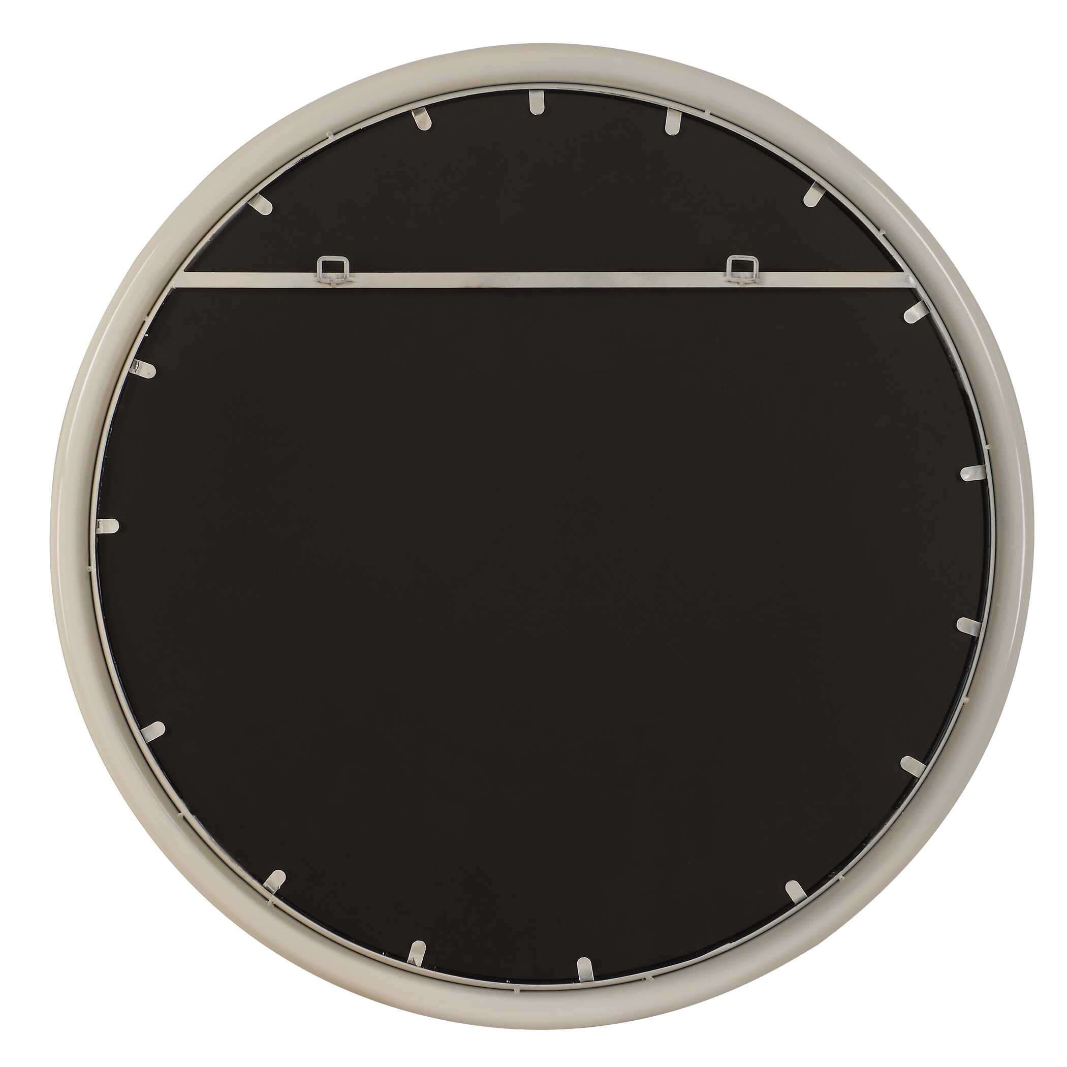 Florian Warm White Round Mirror