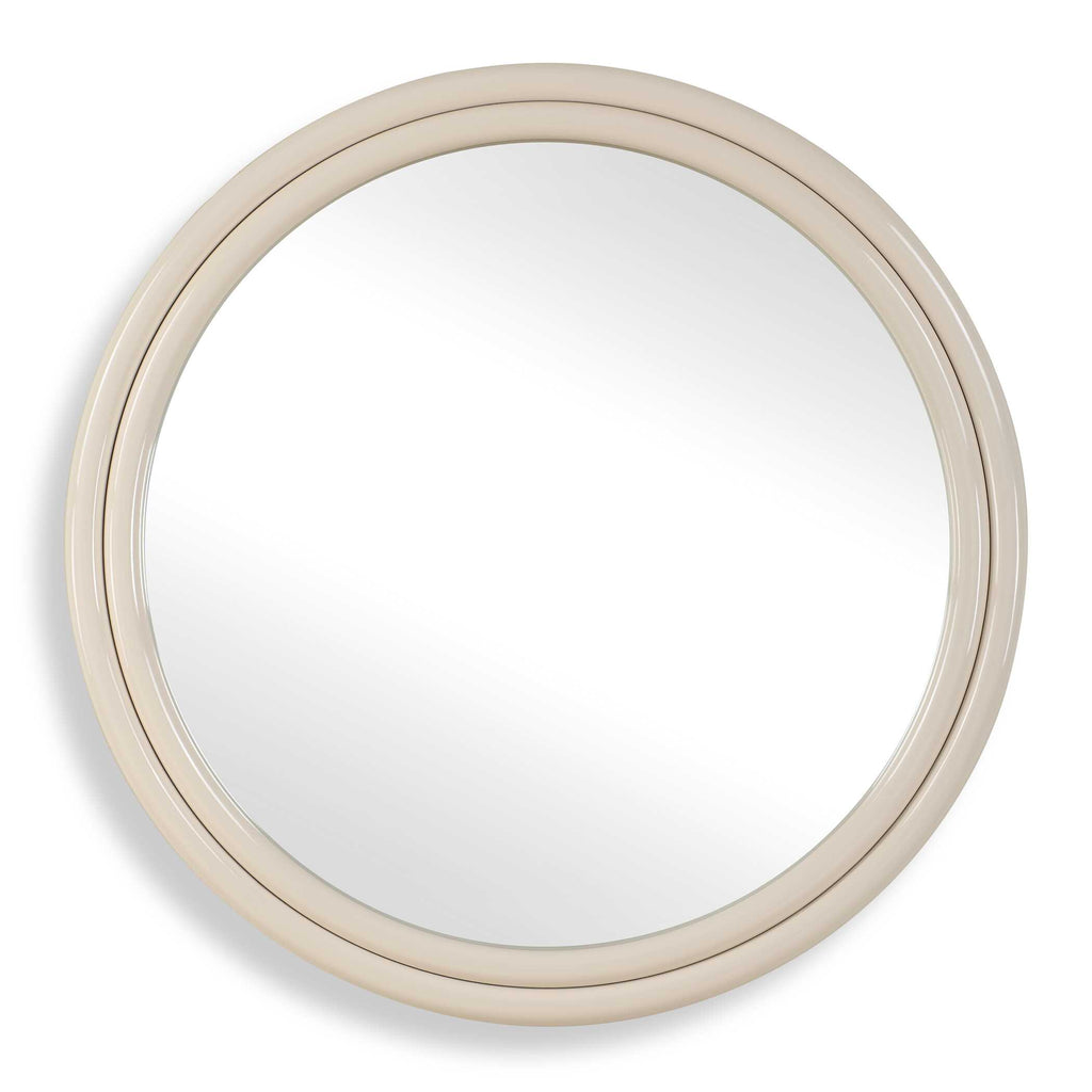 Florian Warm White Round Mirror