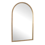 Vestry Antique Brass Arch Mirror