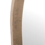 Vestry Antique Brass Arch Mirror