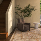 Luna Recliner Chair Cool Brown