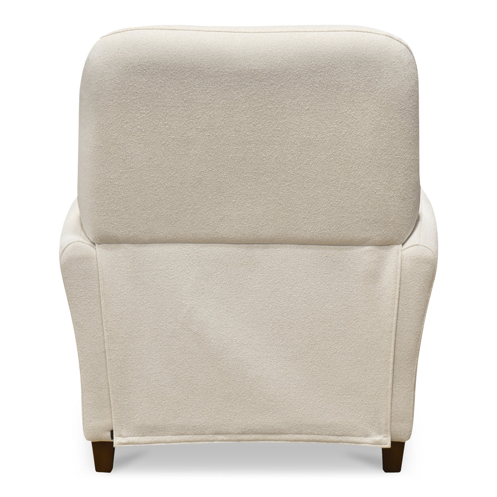 Luna Recliner Chair White