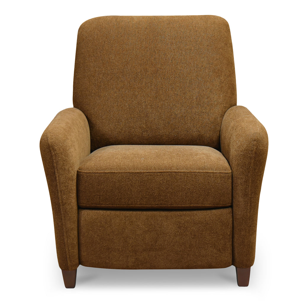 Luna Recliner Chair Ochre Brown