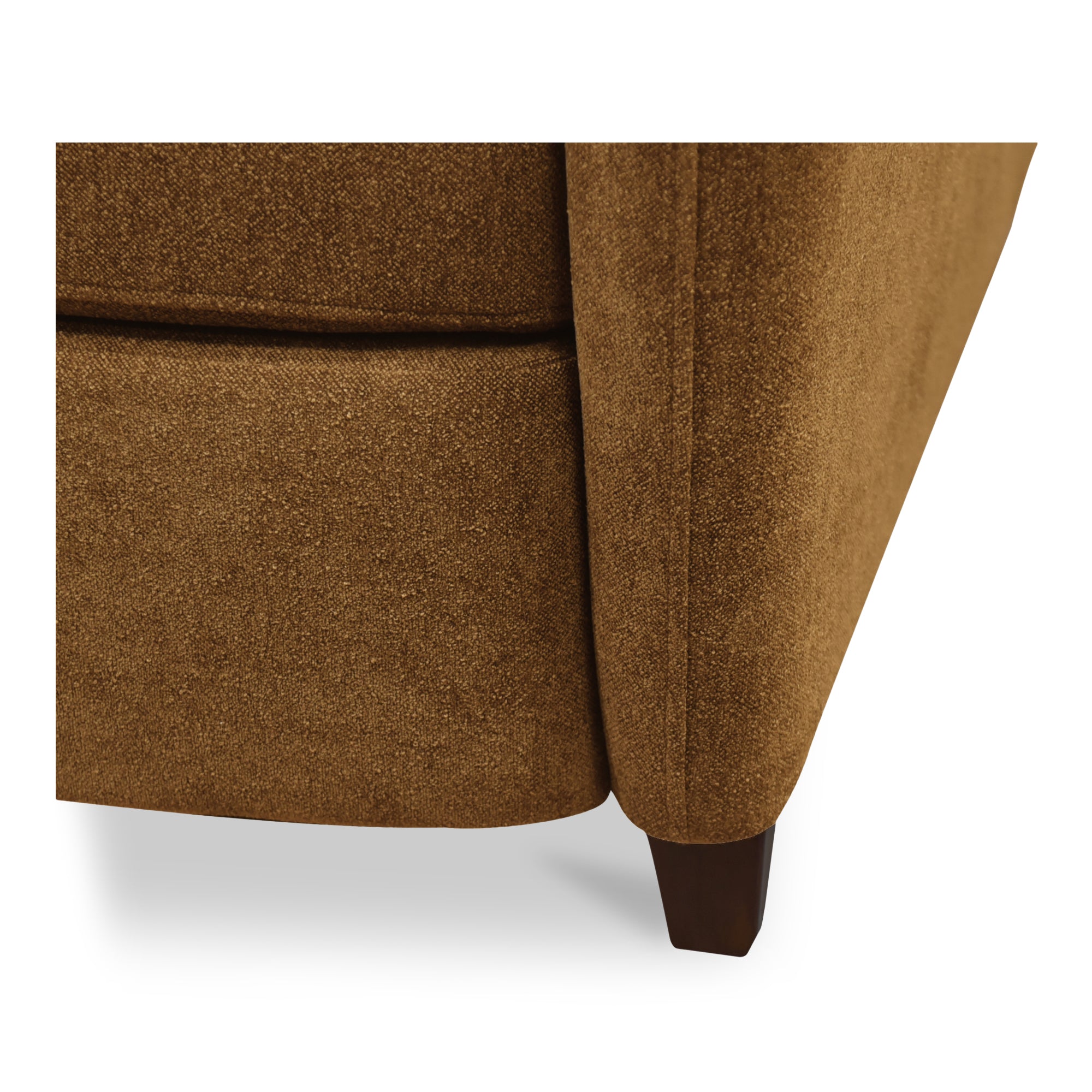 Luna Recliner Chair Ochre Brown