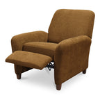 Luna Recliner Chair Ochre Brown