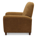 Luna Recliner Chair Ochre Brown