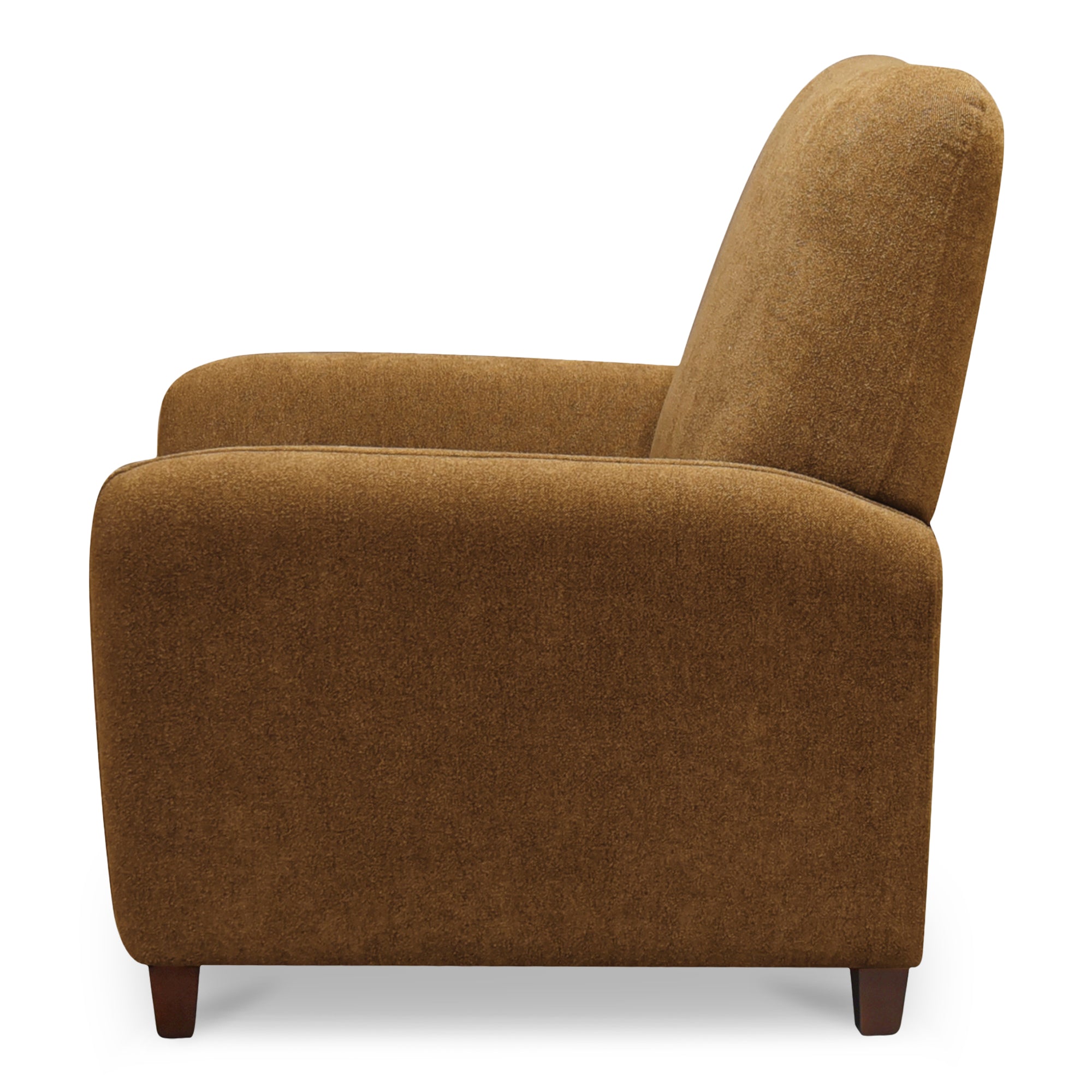 Luna Recliner Chair Ochre Brown