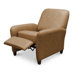 Luna Recliner Chair Tan Leather