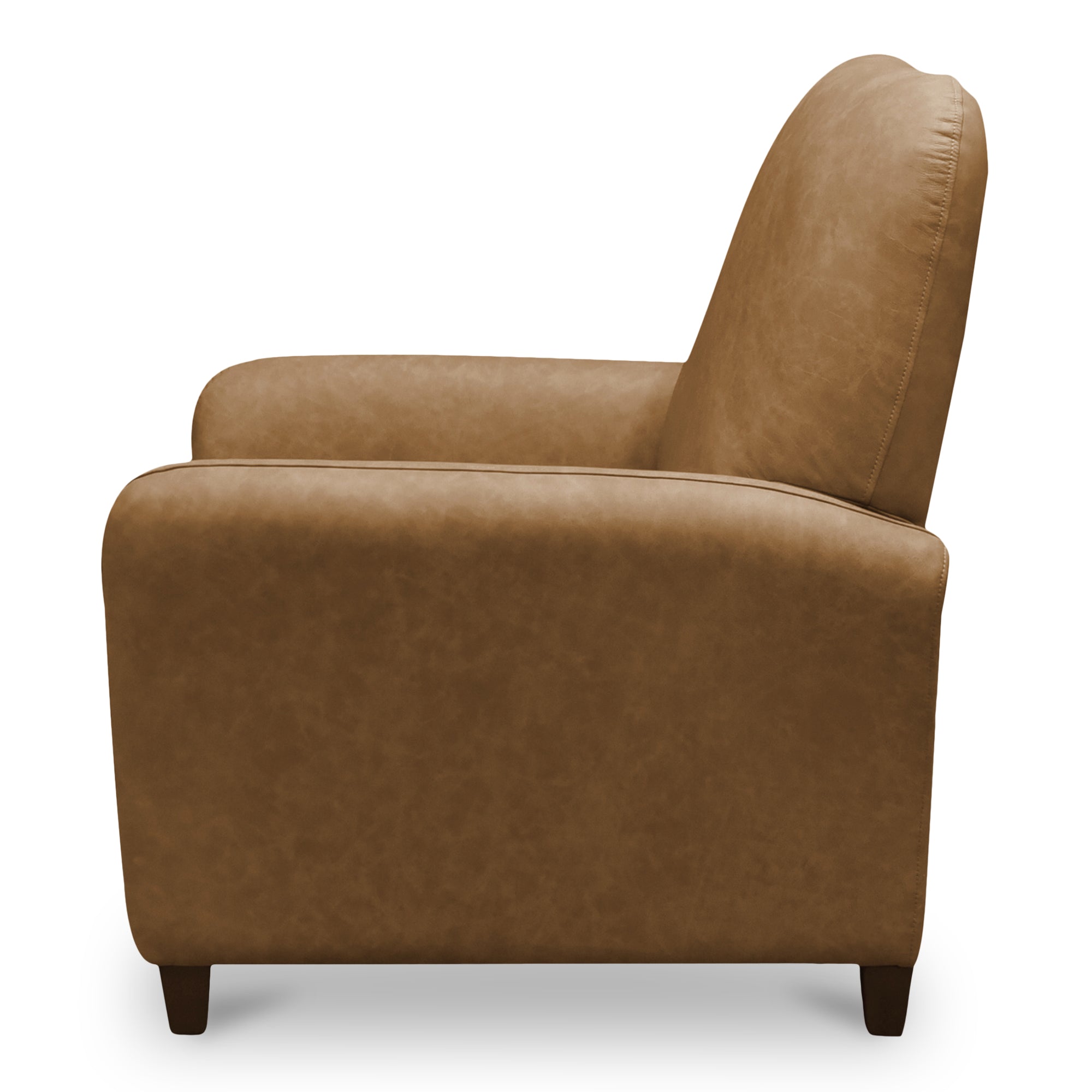 Luna Recliner Chair Tan Leather