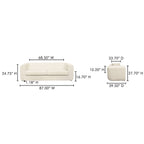 Alora Sofa White