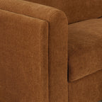 Alora Sofa Fabric Ochre Brown
